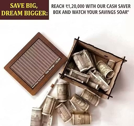 Wooden Coin Piggy Bank